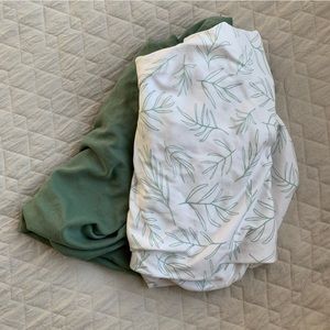 Babebay Pack n Play Fitted Sheets Set Jersey Knit Cotton